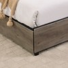 ORRD Bed Frame with Storage Headboard & Charging Station, Sturdy Platform, No Box Spring Needed - 4 of 4