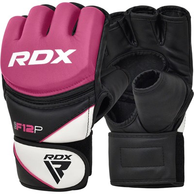 RDX Sports F12 Pink MMA Gloves for Women - Superior Quality, Comfort, and Style for Unmatched Performance in the Ring