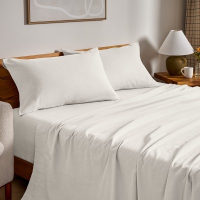 100% Cotton Flannel Sheet Set by Bare Home