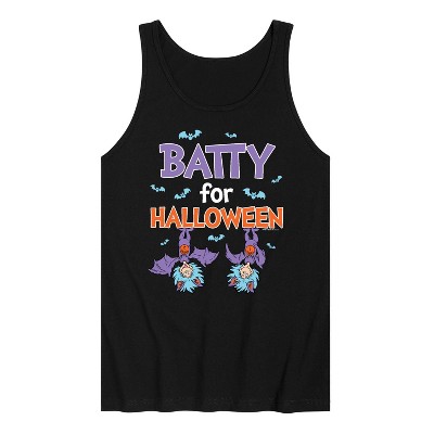 Men's - Dr. Seuss - Batty For Halloween Thing 1 and Thing 2 Graphic Tank Top