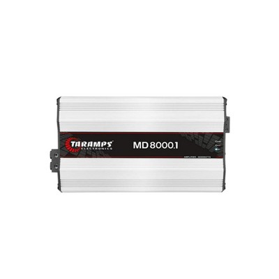 Refurbished (Fair) Taramps Class D MD 8000 Watt RMS 1 Ohm Automotive Sound Systems Mono Amplifier