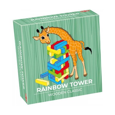 Wooden Classic - Rainbow Tower Board Game