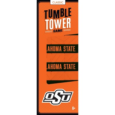 MasterPieces Real Wood Block Tumble Towers - NCAA Oklahoma State Cowboys