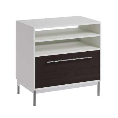 Lateral File, White finish