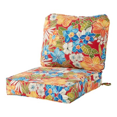 Outdoor Premium Foam Deep Seat Cushion Set