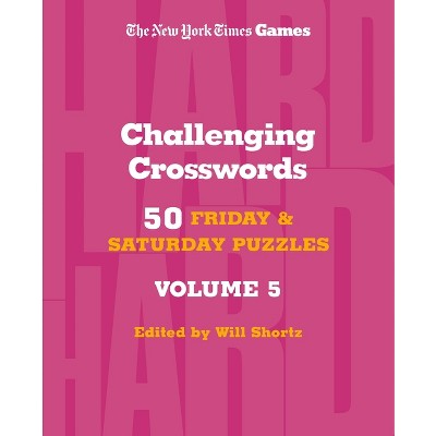 New York Times Games Challenging Crosswords Volume 5 - (Spiral Bound)