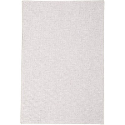 Indoor Modern Solid Textured Floor Carpet Low Pile Non Slip Washable Area Rugs