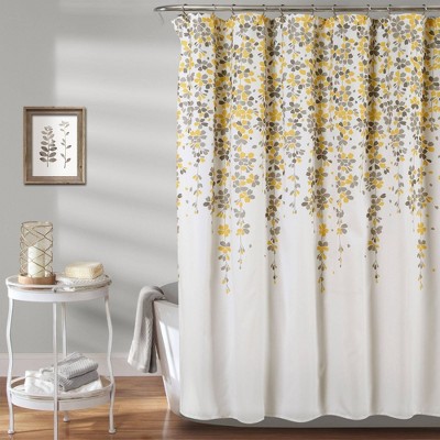 Weeping Flower Shower Curtain - Lush Décor