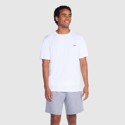 Speedo Men's Short Sleeve Rash Guard Swim Shirt