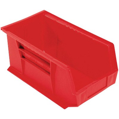 Quantum Storage - Tool Storage Bin - Polypropylene - 1 compartments - Red - 6-3/4 in.