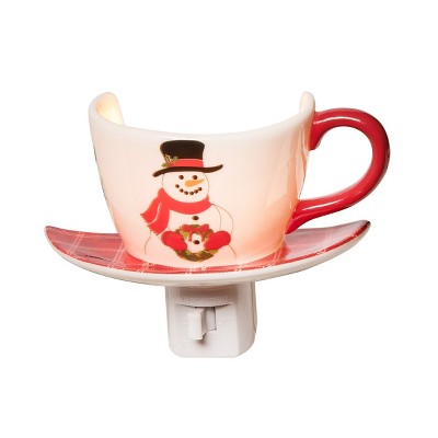 C&F Home Snowman Night Light