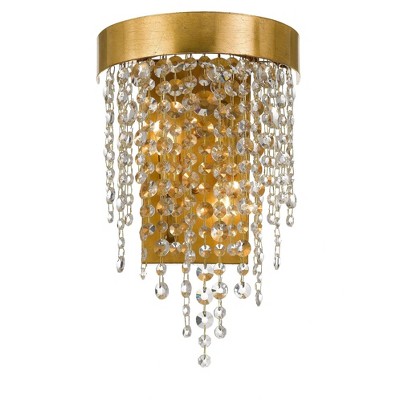 Crystorama Lighting Winham 2 - Light Sconce in  Antique Gold