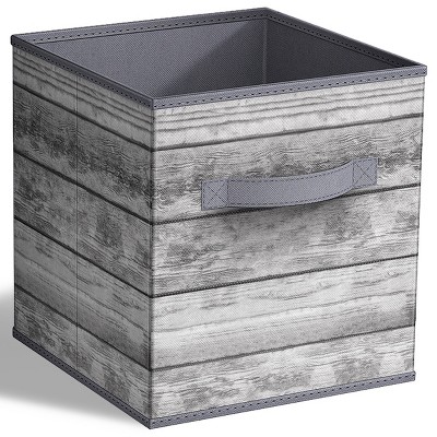 Sorbus 11 Inch Foldable Fabric Storage Cube Bin with Handles - for Organizing Pantry, Closet, Nursery, Playroom, and More
