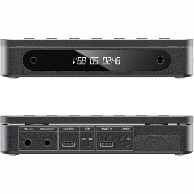 FiiO DM13 Multifunctional Portable Stereo CD Player with Long-Lasting Battery Supports USB Ripping (Black Bluetooth)