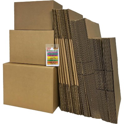 UBMOVE Moving Kit #5 42 Small/Medium/Large Boxes And Room Labels