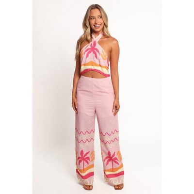 Petal and Pup Aryn Halterneck Jumpsuit