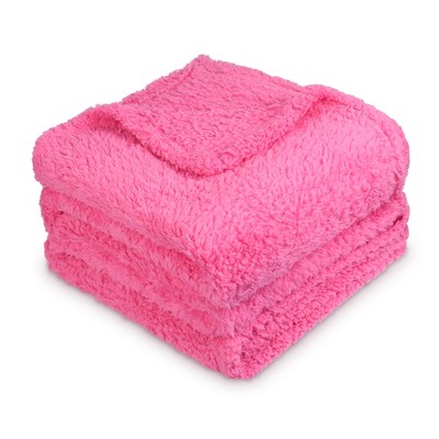 Catalonia Lightweight Reversible Fleece Throw Blanket for Couch, Super Soft Fluffy Fuzzy Blanket Kid Throw, 50x60 inches, Cozy Gift