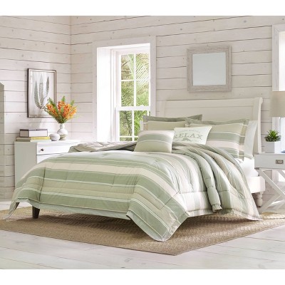 5pc Serenity Comforter & Sham Set Green -Tommy Bahama