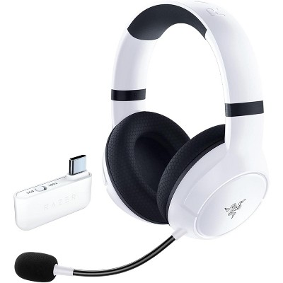 Refurbished: Razer Kaira HyperSpeed Wireless Gaming Headset for Xbox Series X|S, Xbox One, PC: TriForce 50mm Drivers White - Manufacturer Refurbished