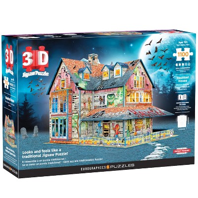 Eurographics: 3D Puzzle: Haunted House - 1100 Pieces