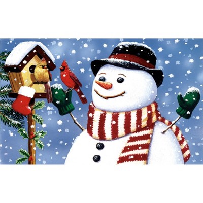 Sunsout Snowman/Birdhouse 300 pc Christmas Jigsaw Puzzle 30471