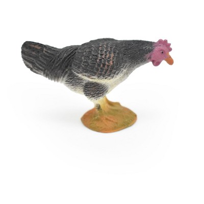 Collectible Wildlife Gifts | Chicken, Hen, Very Nice Plastic Reproduction     1 1/2"    F1850 B139