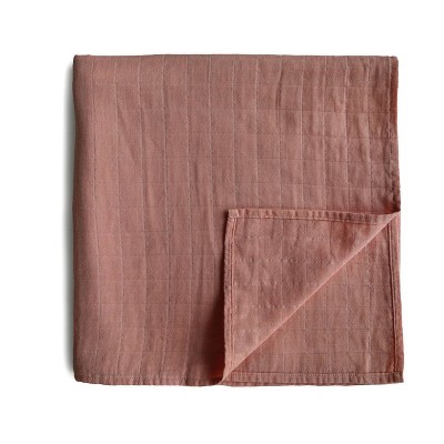 Mushie Muslin Swaddle Blanket Organic Cotton