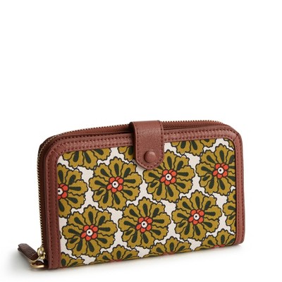 Vera Bradley Women's Oxford Canvas Large Tab Wallet