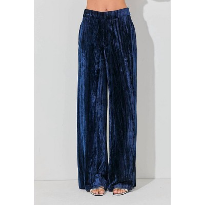 Women's Velvet Pants - Baevely by Wellmade