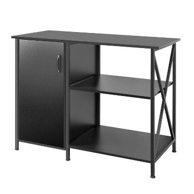 REPTI ZOO 40-50 Gallon Metal Reptile and Aquarium Stand, Black