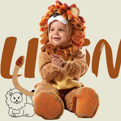 Joyfy Baby Lion Costume – Soft Plush Halloween Costume for Infants & Toddlers, Cute Lion Dress-Up Costume for Photos & Parties