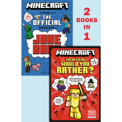 Minecraft 2-In-1: The Official Would You Rather/The Official Joke Book (Minecraft) - by  Random House (Paperback)