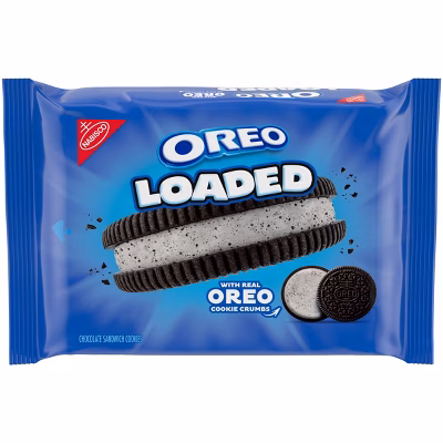 Oreo Loaded Sandwich Cookies Family Size - 13.37oz
