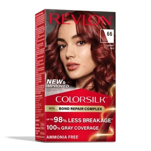 Revlon ColorSilk Permanent Hair Color with Bond Repair Complex - Reds/Auburns - 1 of 4