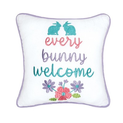 C&F Home Every Bunny Welcome Small/Petite Accent Pillow