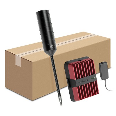 weBoost® Drive Reach OTR Fleet In-Vehicle Cellular Signal Booster Kit for Commercial Vehicles, 5G, 471254 in Red