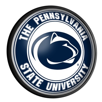 College Round Slimline Lighted Wall Sign
