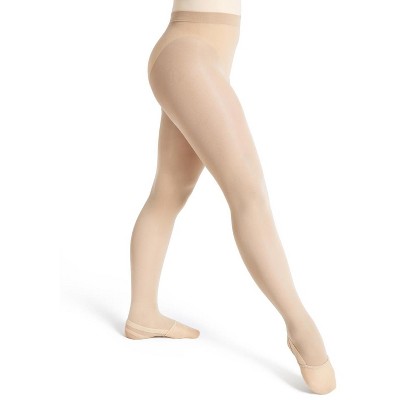 Capezio Women's Ultra Soft Self Knit Waistband Transition Tight