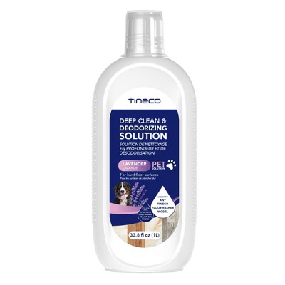 Tineco Pet Multi-Surface Cleaning Solution 33 fl oz for Wet Dry Vacuums Lavender: Floor Care Accessory, Clear, Steam Cleaner Compatible