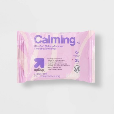 Calming Ultra-Soft Makeup Remover Cleansing Towelettes - Scented - up&up™
