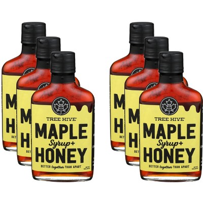 Tree Hive Maple Syrup and Honey - Case of 6 - 8.5 oz