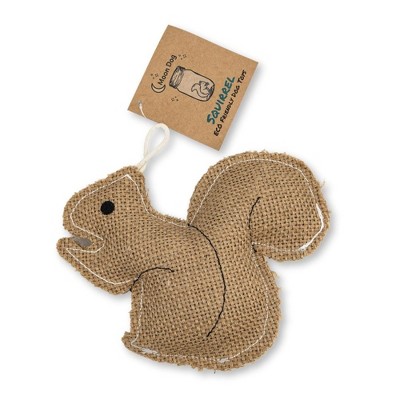 American Pet Supplies 7.5-Inch Rustic Jute Squirrel: Sustainable Eco Dog Chew Toy