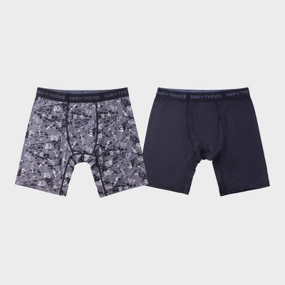 Pair of Thieves Men's Super Fit Long Boxer Briefs 2pk