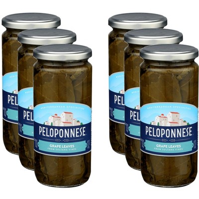 Peloponese Grape Leaves - Case of 6 - 8.5 oz