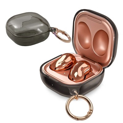 Insten TPU Case for Samsung Galaxy Buds Pro (2021) / Galaxy Buds Live (2020) with Carabiner Keychain