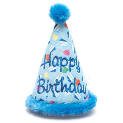 The Worthy Dog Birthday Hat Tough Dog Toy