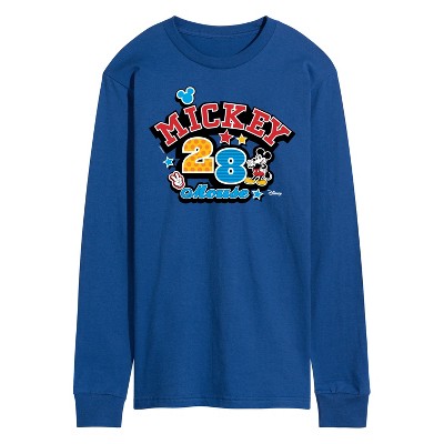 Men's - Disney - Mickey Mouse Long Sleeve Graphic T-Shirt