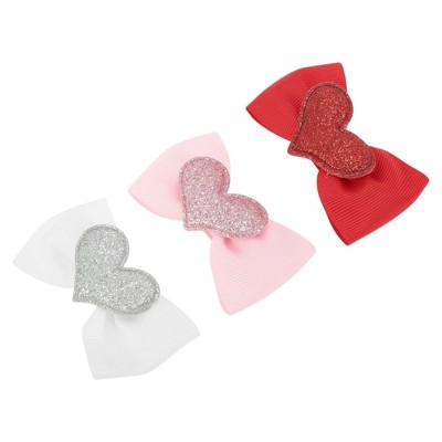 Unique Bargains Women's Fashion Christmas Duckbill Clip 3 Pcs