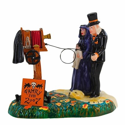 Department 56 Villages 4.25 In A Gravely Haunting-2007 Halloween Figurine , Halloween Decor Halloween Snow Village Photo (1PC)