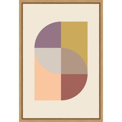Amanti Art Peach 31 by Pictufy  Framed Canvas Wall Art
